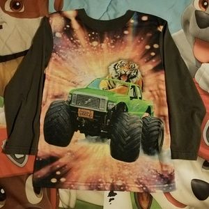 Friggin Tiger Driving a Monster Truck